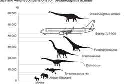 Hóa thạch khủng long năng hơn Boeing 737