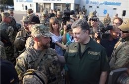 Tổng thống Ukraine cương quyết bảo vệ lãnh thổ 