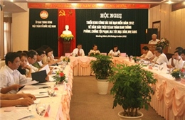 Đoàn công tác Quốc hội làm việc tại tỉnh Thái Bình 