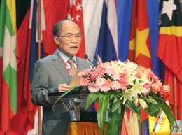 Chủ tịch Quốc hội Nguyễn Sinh Hùng phát biểu tại AIPA lần thứ 35
