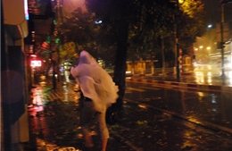 Một số hình ảnh bão số 3 tại Hà Nội