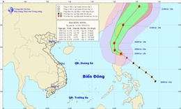 Tin về cơn bão Fung-Wong