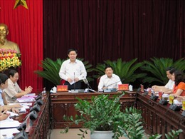 Ban Kinh tế trung ương làm việc tại Bắc Ninh