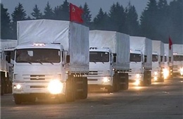 Đoàn xe viện trợ thứ 3 của Nga đã tới Donetsk 
