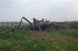 Rơi máy bay ở Ai Cập, 6 quân nhân thiệt mạng 