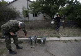 Phát hiện mộ tập thể tại khu vực lính Ukraine rút quân