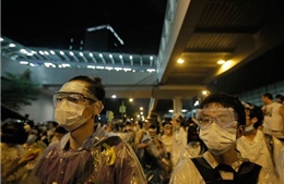 Cảnh sát phong tỏa trụ sở chính quyền Đặc khu Hong Kong