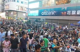 Hình ảnh mới nhất biểu tình tại Hong Kong