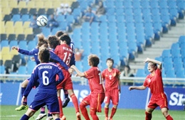ASIAD 17: Bóng đá nữ Việt Nam thua Hàn Quốc 0-3 