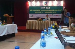 Hơn 200 doanh nghiệp tham gia hội chợ nông nghiệp Agro Việt 2014