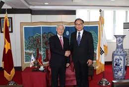 Tổng Bí thư Nguyễn Phú Trọng kết thúc tốt đẹp chuyến thăm Hàn Quốc