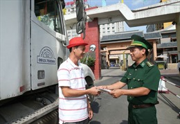 Thí điểm lập trạm kiểm soát giao thông tại 3 cửa khẩu Việt - Trung 