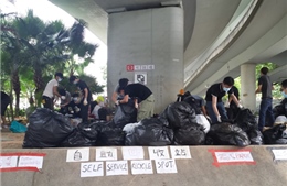 Hong Kong: Những hình ảnh hiếm thấy từ một cuộc biểu tình