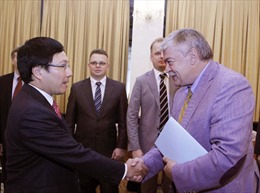 Phó Thủ tướng Phạm Bình Minh tiếp Phó Thư ký Hội đồng An ninh quốc gia Nga