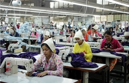 Campuchia: Xuất khẩu gạo, may mặc, giày da tiếp tục tăng