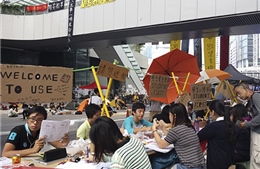 Phe biểu tình ở Hong Kong chuẩn bị đấu tranh lâu dài