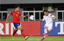 VCK U19 châu Á: Hàn Quốc và Trung Quốc chia điểm