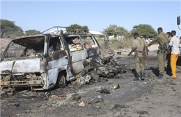 Đánh bom gây thương vong lớn tại Somalia
