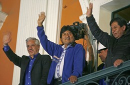  Ông Morales tái đắc cử Tổng thống Bolivia