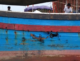 Vụ tàu cá va chạm với sà lan Malaysia: Tìm thấy thi thể thuyền trưởng 