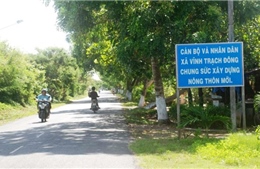 Không hạ tiêu chuẩn, chất lượng của tiêu chí nông thôn mới