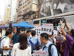 Ngành vận tải Hong Kong ra tối hậu thư cho người biểu tình