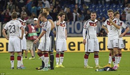 Trận hòa như thua của nhà vô địch thế giới Đức