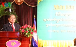Khai trương Cơ quan thường trú báo Nhân Dân tại Campuchia 