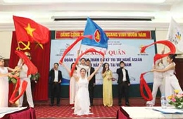 Lễ xuất quân Đoàn Việt Nam tham dự Kỳ thi Tay nghề ASEAN X