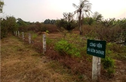 Nhập nhằng đền bù đất cho công viên sinh thái lớn nhất Việt Nam
