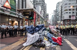 Cảnh sát Hong Kong bắt 26 người biểu tình ở Mong Kok