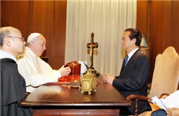 Thủ tướng Nguyễn Tấn Dũng hội kiến Giáo hoàng Francis 
