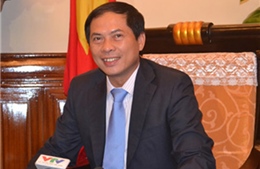 Thứ trưởng Bùi Thanh Sơn trả lời phỏng vấn về chuyến thăm châu Âu của Thủ tướng