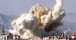 Không quân Syria giã tên lửa xuống Jobar
