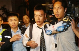 Hong Kong bắt 2 đối tượng tấn công phóng viên 