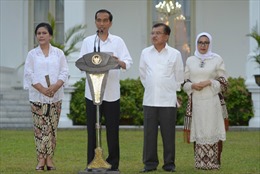 Tổng thống Indonesia công bố nội các mới 