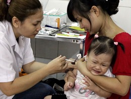 Trên 4,7 triệu trẻ được tiêm vắcxin sởi - rubella
