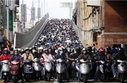 Mô hình cấm xe máy ở Quảng Châu