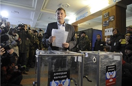 Kết quả sơ bộ bầu cử tại Donetsk và Lugansk