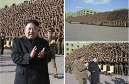 Ông Kim Jong Un xuất hiện không cần chống gậy