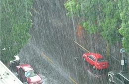 Mưa khắp các vùng trên cả nước 