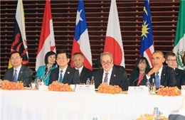 Chủ tịch nước tiếp xúc với lãnh đạo các nước tại APEC