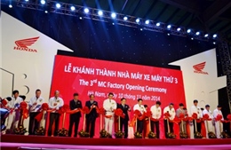 Honda khánh thành nhà máy 120 triệu USD tại Việt Nam