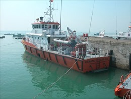 Tàu QNG 94780 bị nạn cùng 10 thuyền viên cập bờ Quy Nhơn