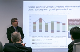 Kinh tế toàn cầu có thể tăng trưởng 3,4% năm 2015