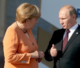 Thủ tướng Đức gặp riêng Tổng thống Nga bên lề G20