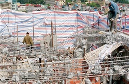 Điện Biên tháo dỡ các công trình xây dựng trái phép