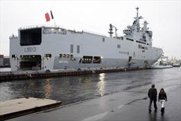 Hoãn chuyển giao tàu Mistral, 2.500 công nhân Pháp mất việc