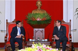 Đồng chí Lê Hồng Anh tiếp Chủ tịch Tập đoàn Kumho Asiana 