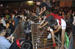 Đụng độ biểu tình tái diễn ở Hong Kong
